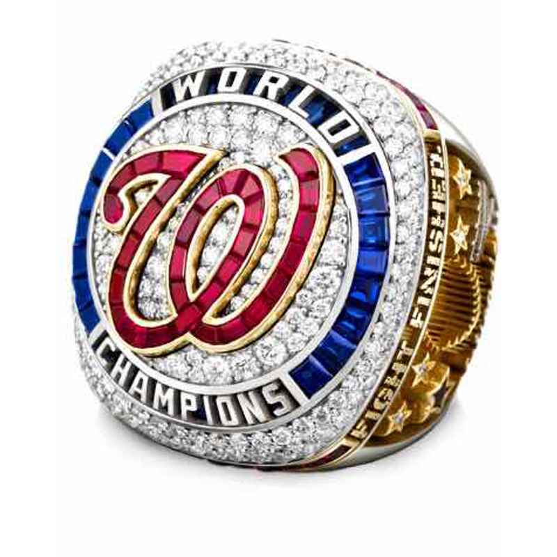 Washington Nationals World Series Championship Ring - Punk Dark