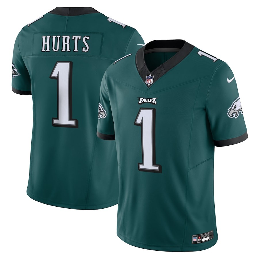 Youth Nike Jalen Hurts Kelly Green Philadelphia Eagles Game Jersey