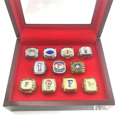 Florida Gators football Championship 11 Rings Set