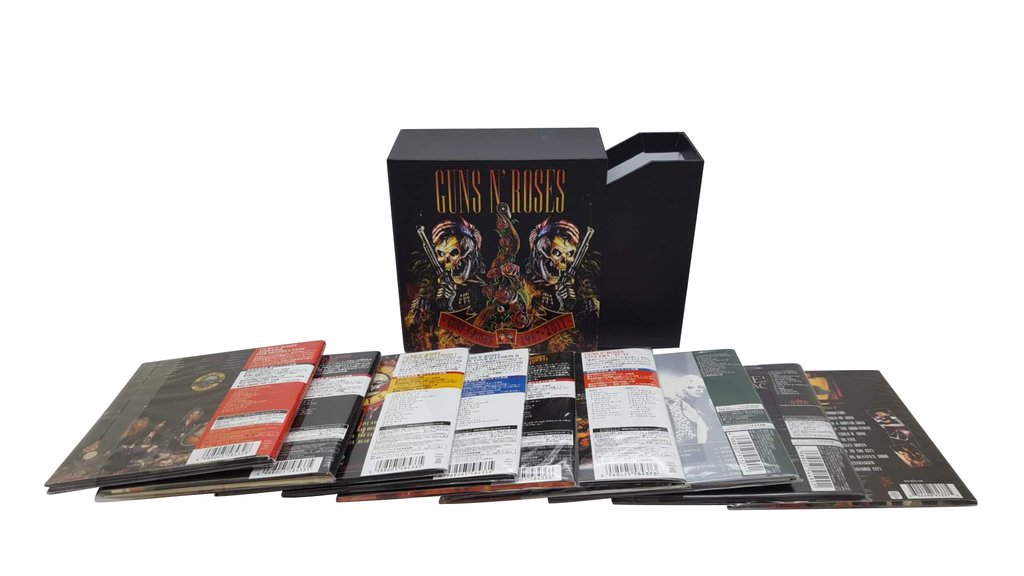 Guns N' Roses 1987-2011 9CD+2DVD Complete Boxset - Mik Shop