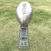 Green Bay Packers Super Bowl Championship Trophy (Silver tone)