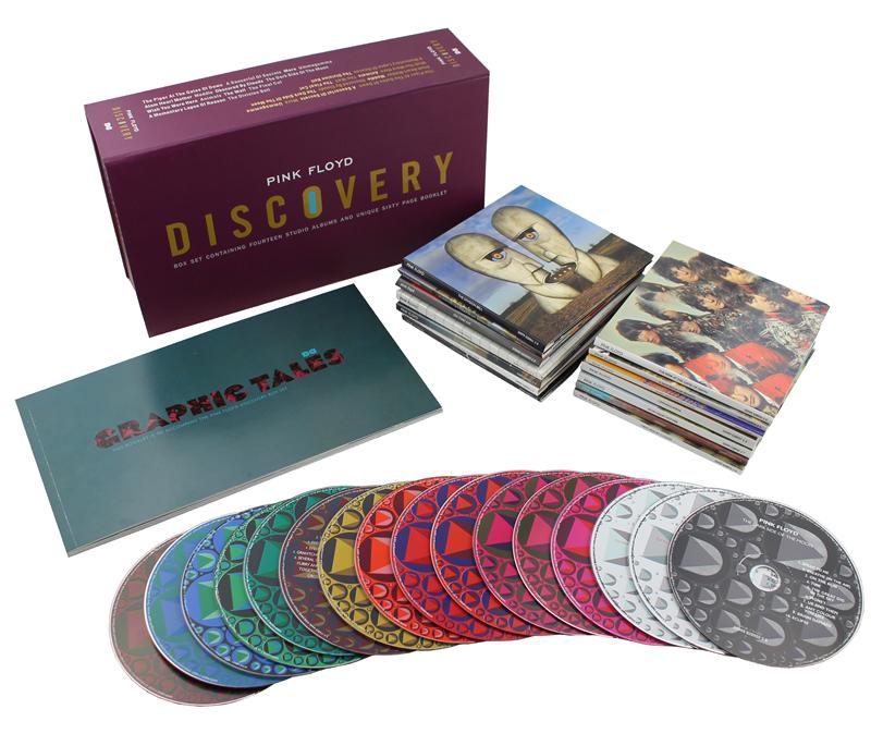 PINK FLOYD DISCOVERY 16 CD+Book Box Set Mik Shop