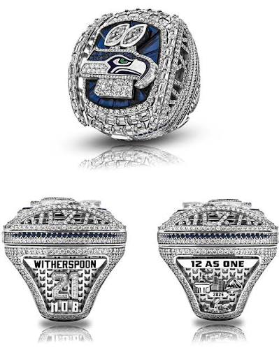 2026 Seattle Seahawks Super Bowl Ring 2026 Seattle Seahawks Super Bowl Ring - Image 2